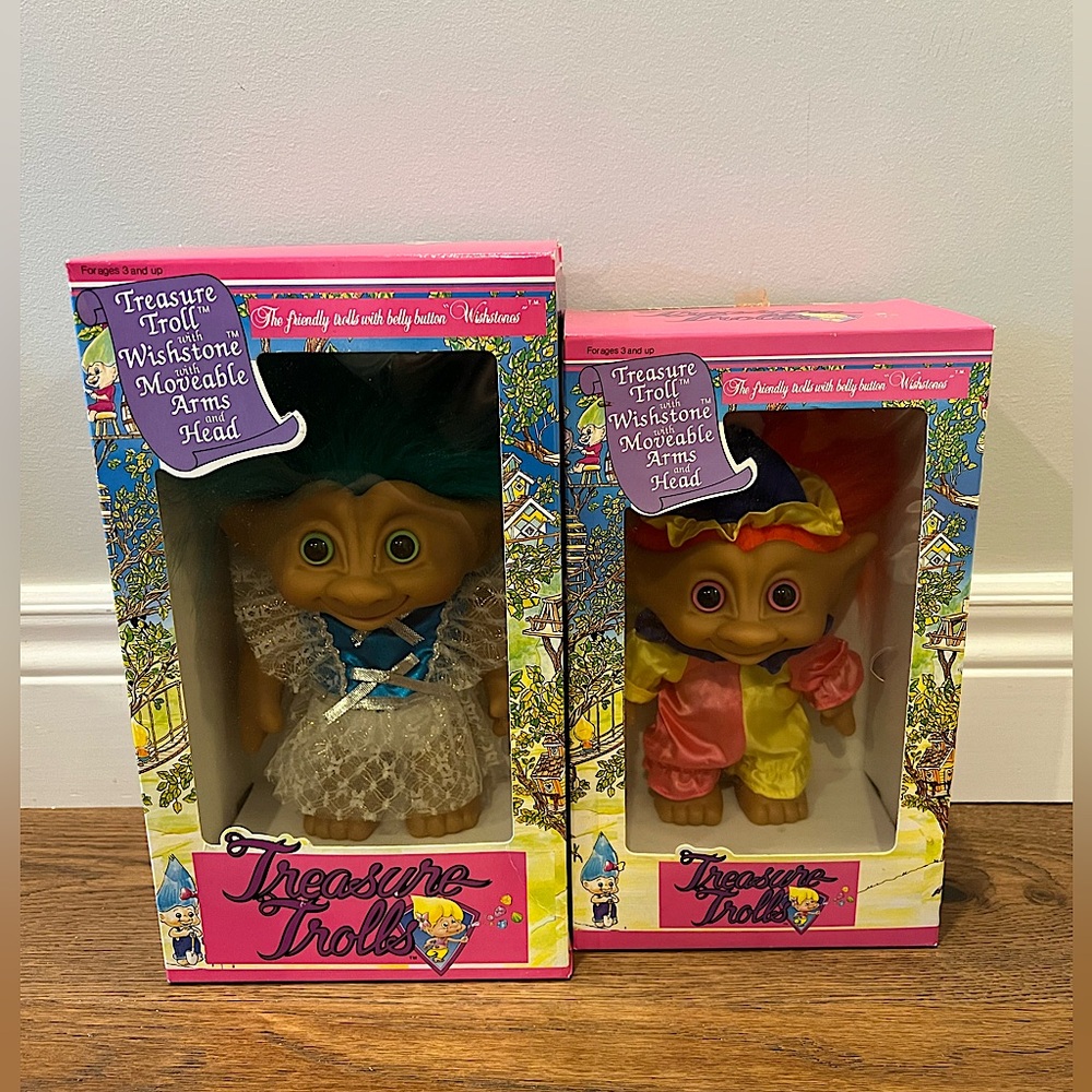 Vintage treasure trolls
